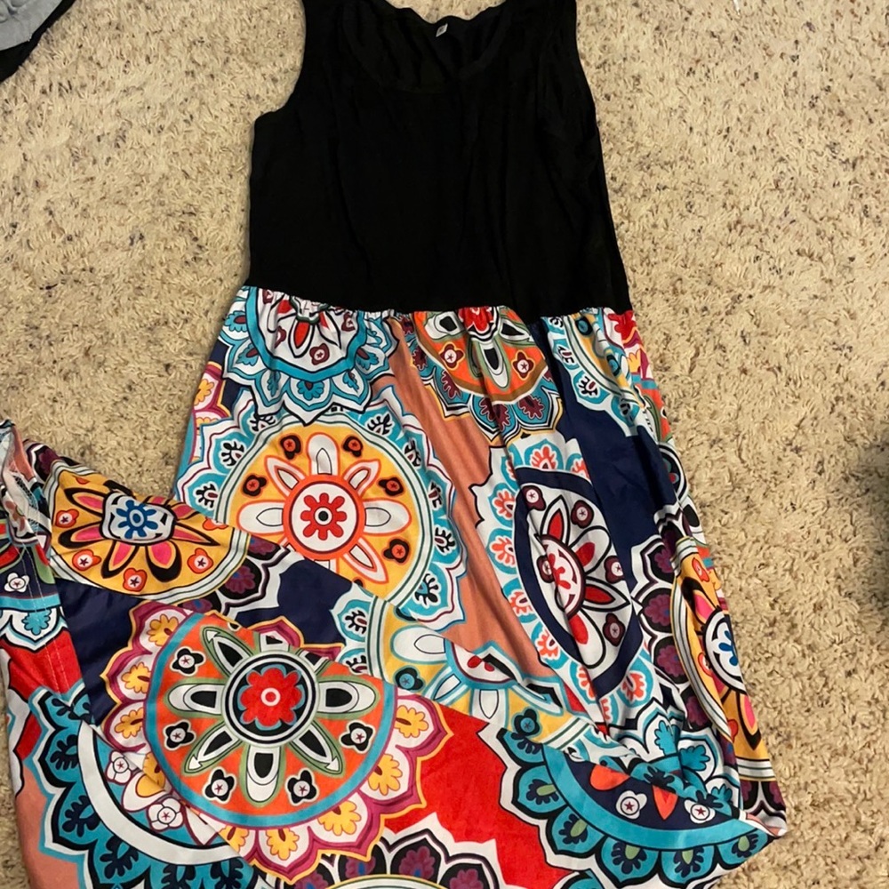 Sleeveless sun dress